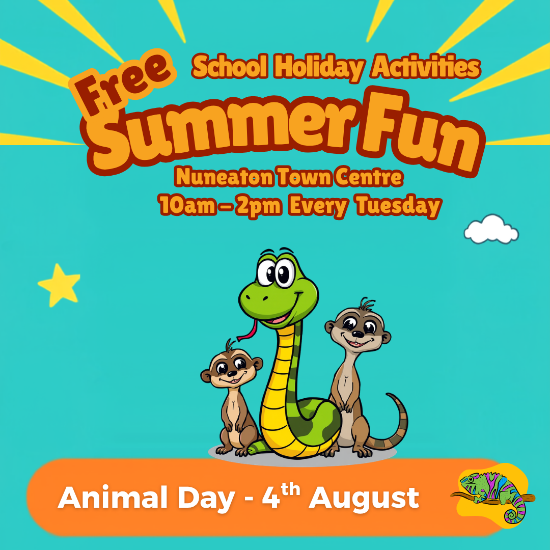 Summer fun – animal – square